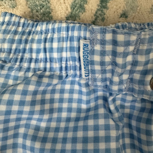 Toddler boys Ruggedbutts swim trunks and rash guard set! Size 18-24 month. Blue. - Picture 7 of 10